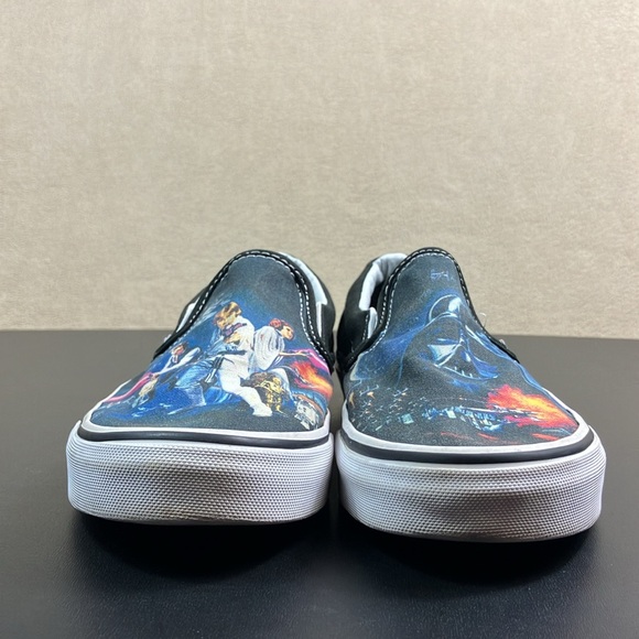 Vans x Star Wars New Hope Classic Slip On Unisex Sneaker Shoes M 5.5 / W 7 - Picture 3 of 11